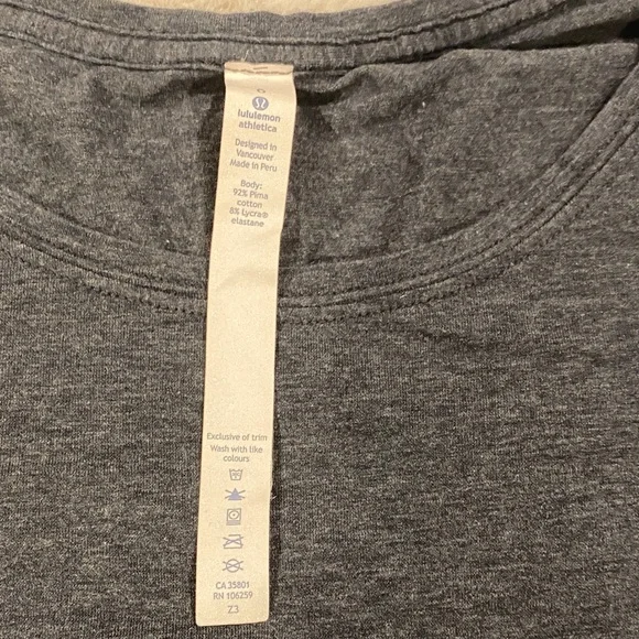 Lululemon Tee Size 6 - Picture 2 of 8